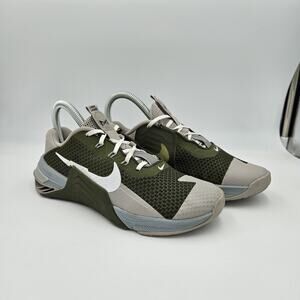 Nike Metcon 7 Womens Cross Training Gym Shoes Green Blue Grey Size 6 Workout Pro